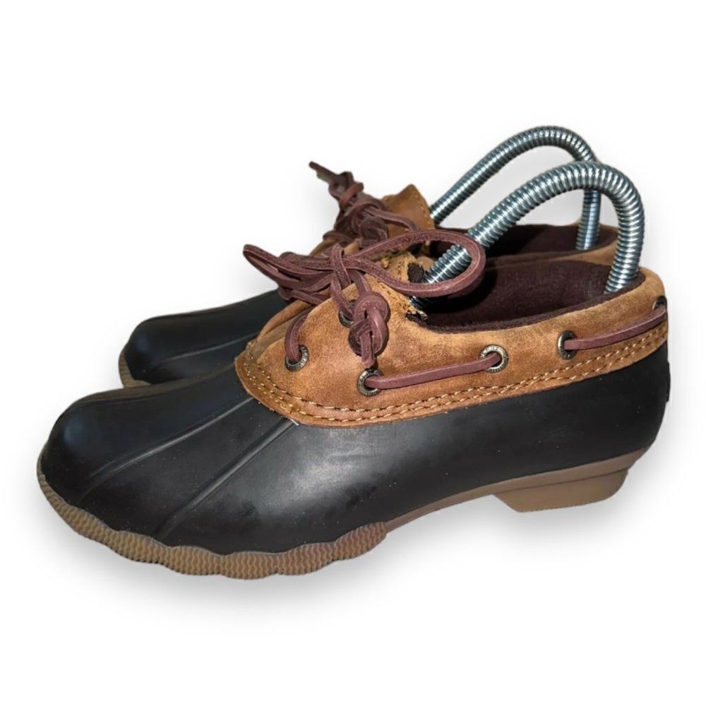 Sperry Top-Sider Heron Duck Shoes Brown STS95898 Women's 5.5